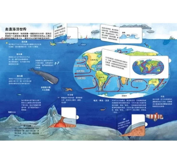 我的STEAM翻翻書：多采多姿的地球：圖片 4